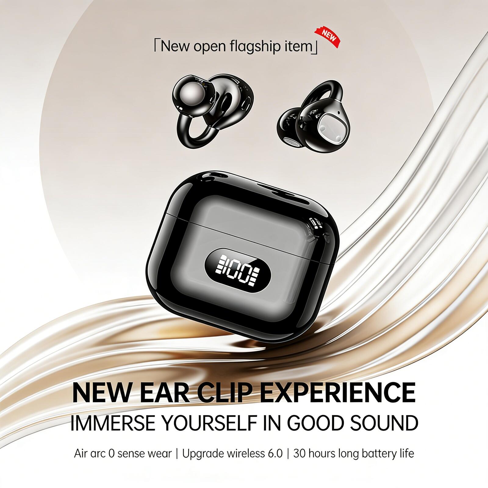 Phone Cases Officeworks - Draadloze oorclip-headset AI-vertaling Bluetooth Lage latentie