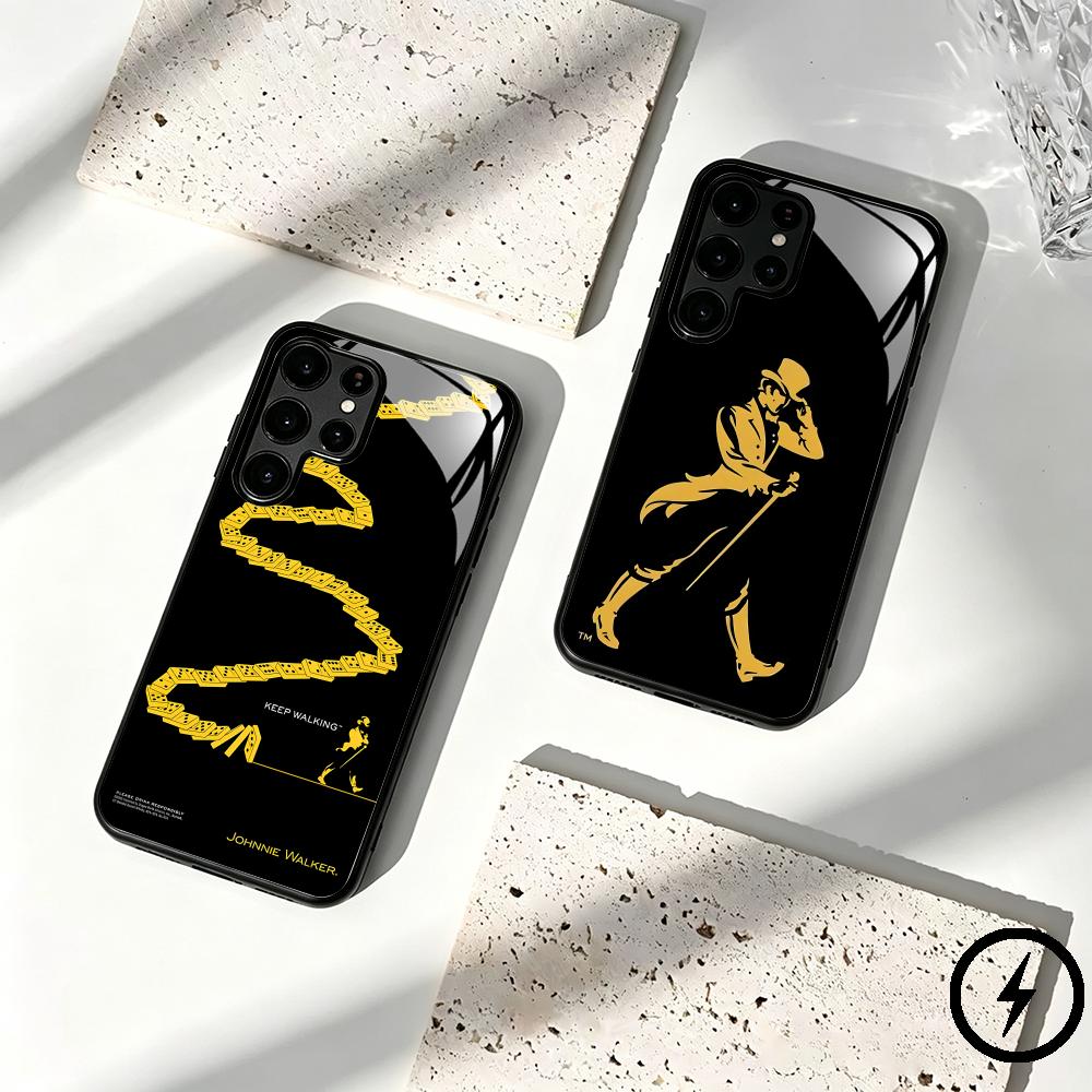 Phone Cases Brands - Whiskymerk Johnnie Walker Telefoonhoesje voor Samsung