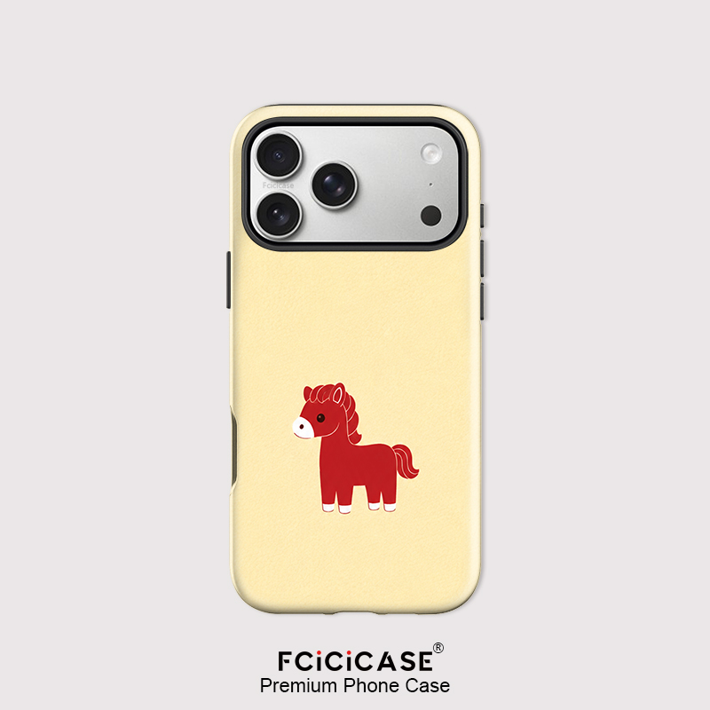 Phone Cases Horse - Fcicicase Telefoonhoesje met Paardenpatroon voor iPhone