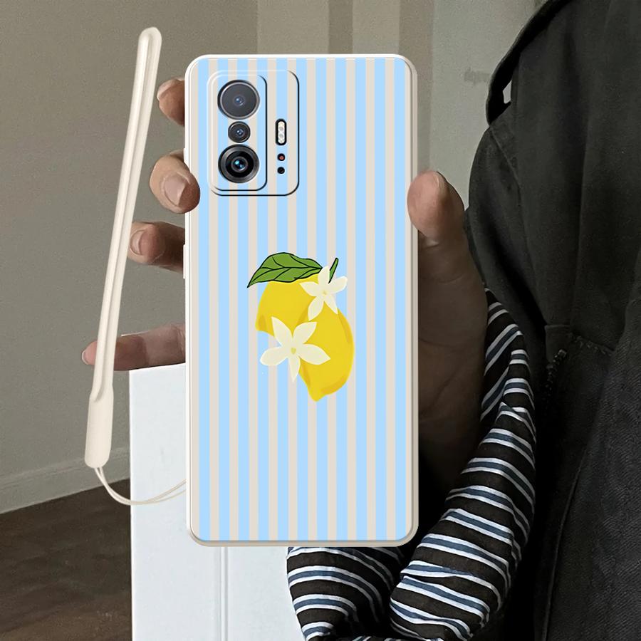 Phone Cases Xiaomi - Citroen Cool Streep Patroon Case voor