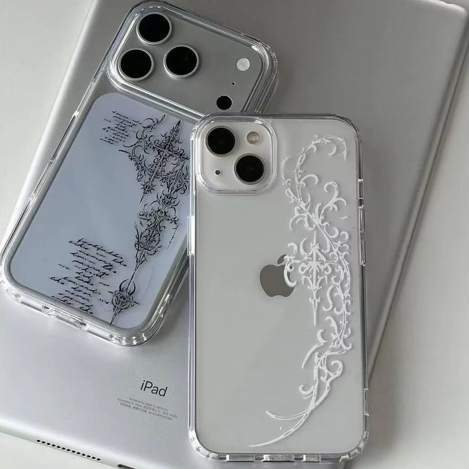 Phone Cases Korean - Koreaanse Ins Advanced Niche Patterns Telefoonhoesje