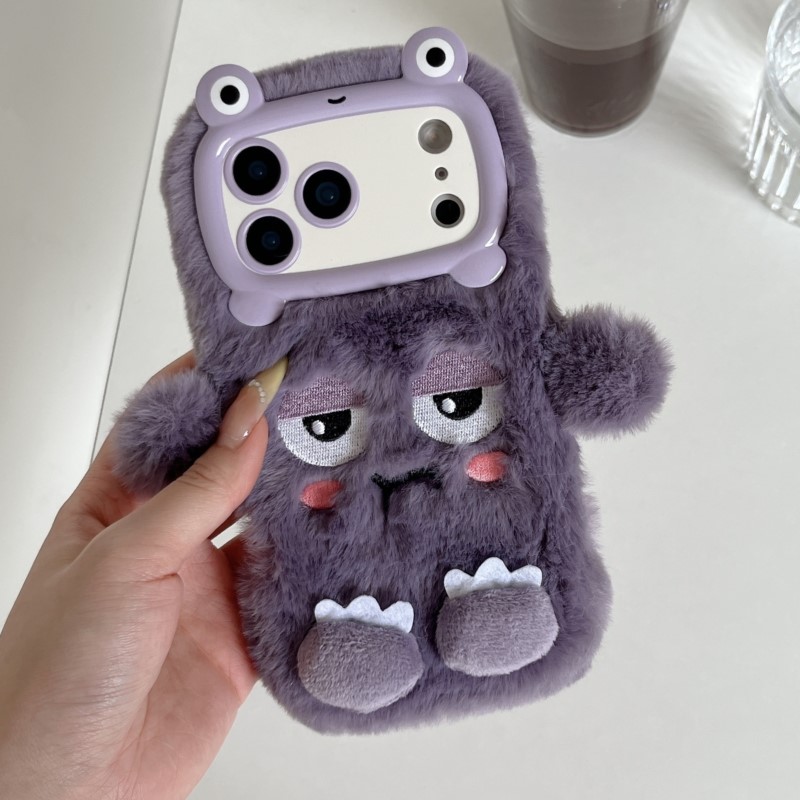 Phone Cases 13 - Leuke Cartoon Grappige Sluimerende Uitdrukking Telefoonhoesjes