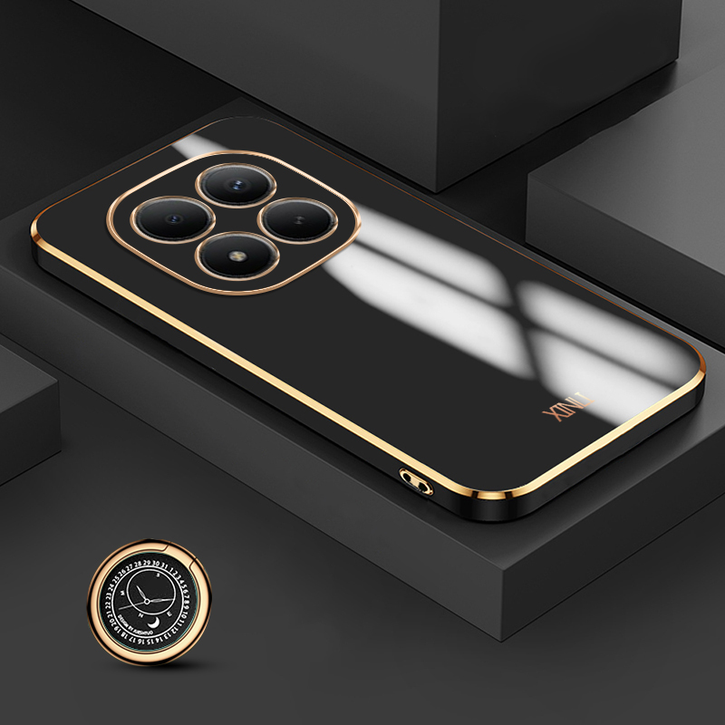 Luxury Plating Case - Biruiqu hoesje voor Redmi Note 15