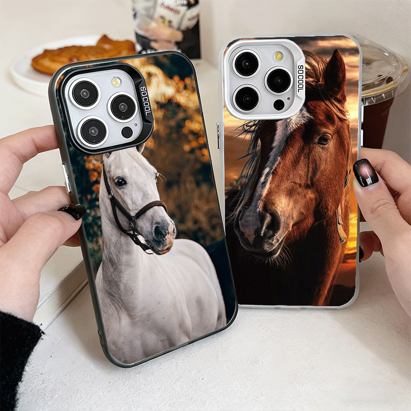Phone Cases Horse - Ferghana Paard Dier Stootvaste Telefoonhoes voor