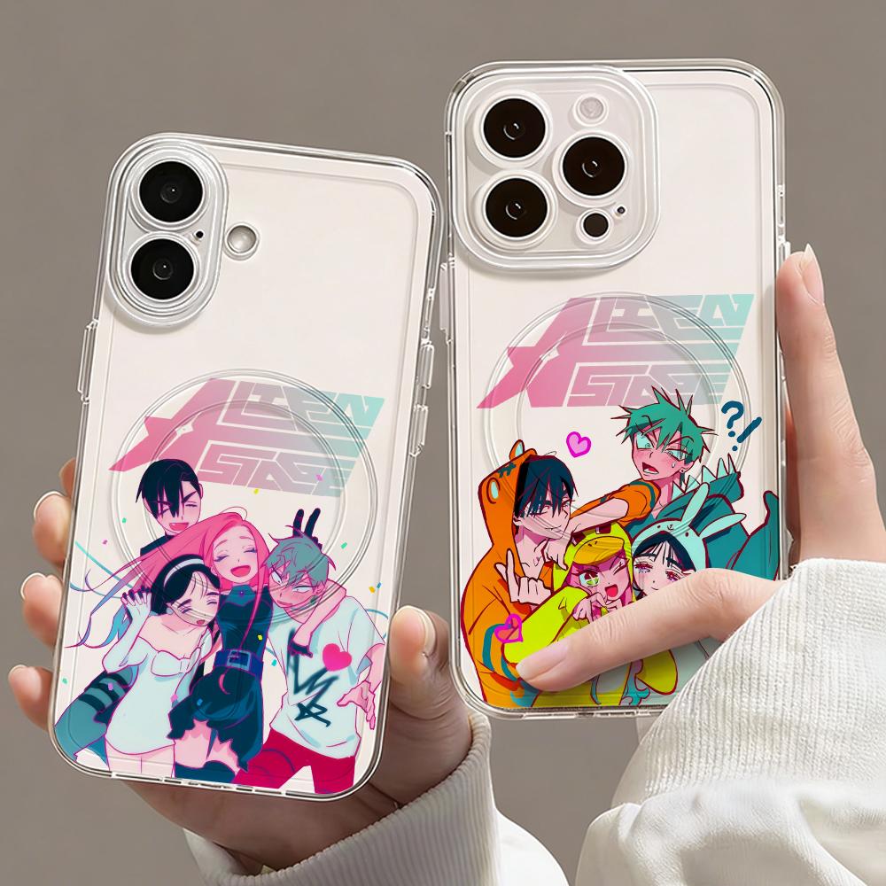 Phone Cases Clear - Anime A-Alien Stage Telefoonhoesje Magnetische Transparante