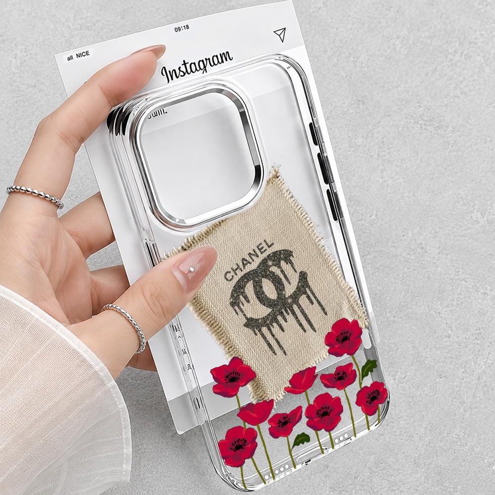 Phone Cases Clear - Modellen cc-chaneles telefoonhoesje voor iPhone 17Pro