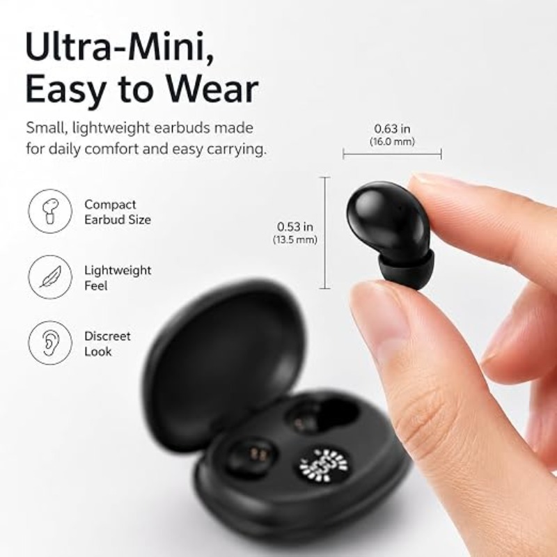 Phone Cases Officeworks - Mini onzichtbare draadloze hoofdtelefoon voor in