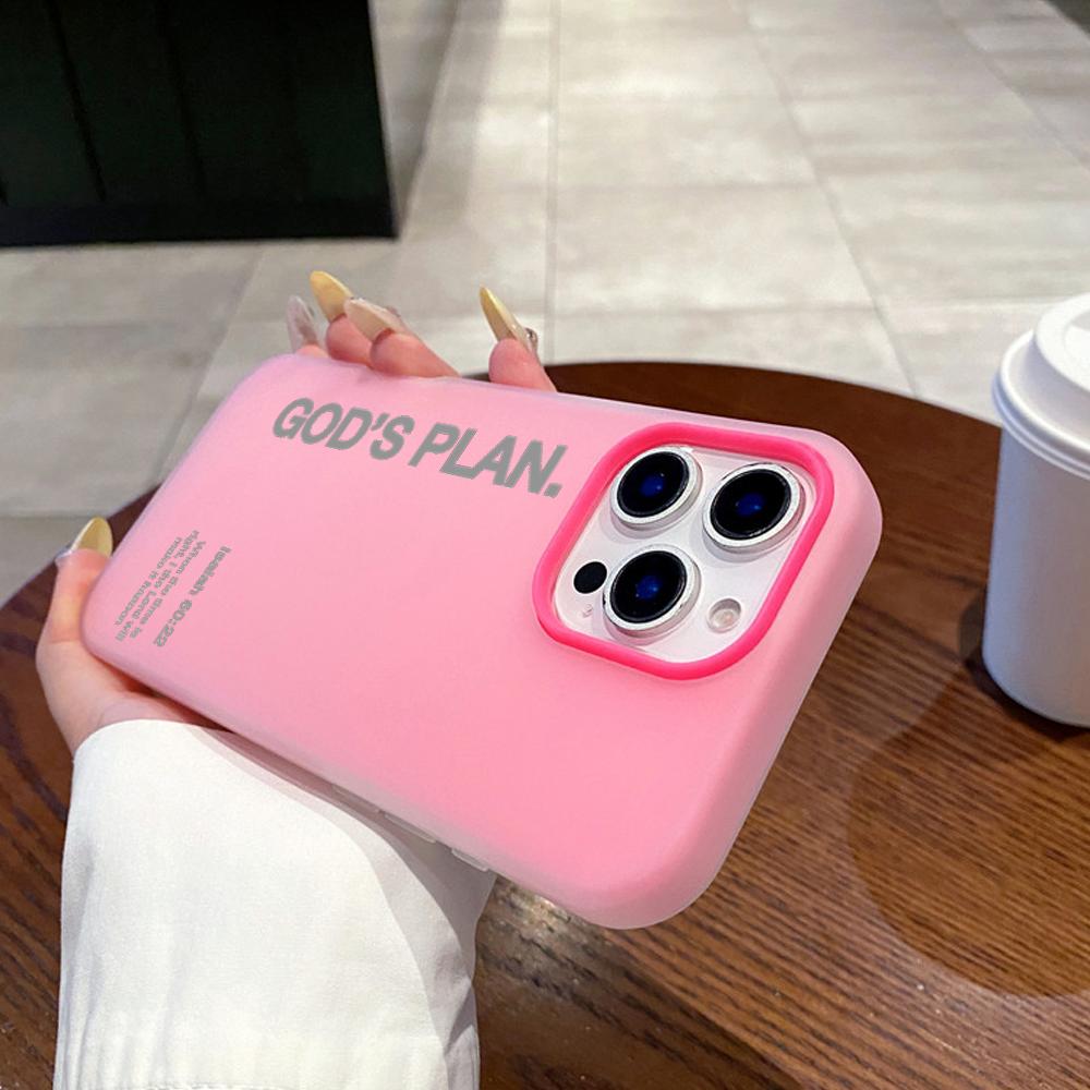 Phone Cases Iphone 12 - God's Plan Telefoonhoesje Jelly Siliconen Telefoonhoesje