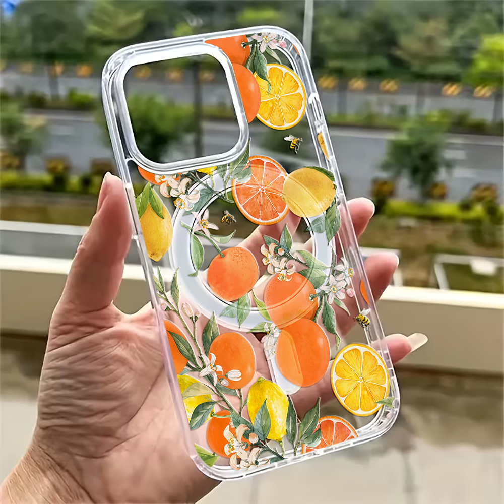 Phone Cases Clear - Zomerse Citroen Telefoonhoesje voor iPhone 17
