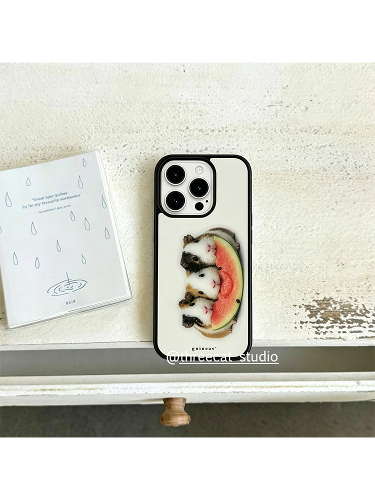 Koreaanse Ins Guinea Pig Eet W - Phone Cases Korean recensie en prijs