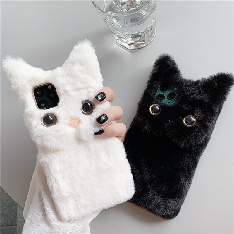 3D Schattige Cartoon Kat Pluch - Phone Cases 13 recensie en prijs