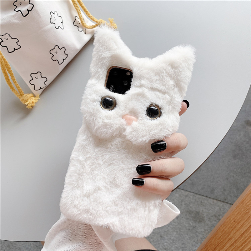 3D Schattige Cartoon Kat Pluch - Phone Cases 13 recensie en prijs