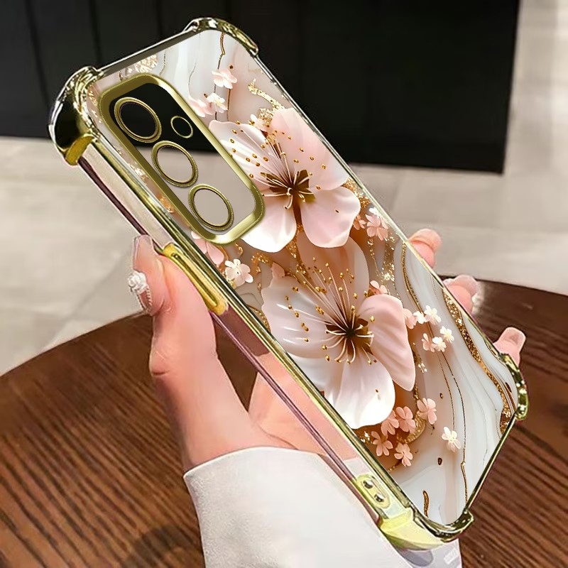 Gegalvaniseerde bloemen transp - Phone Cases Clear recensie en prijs