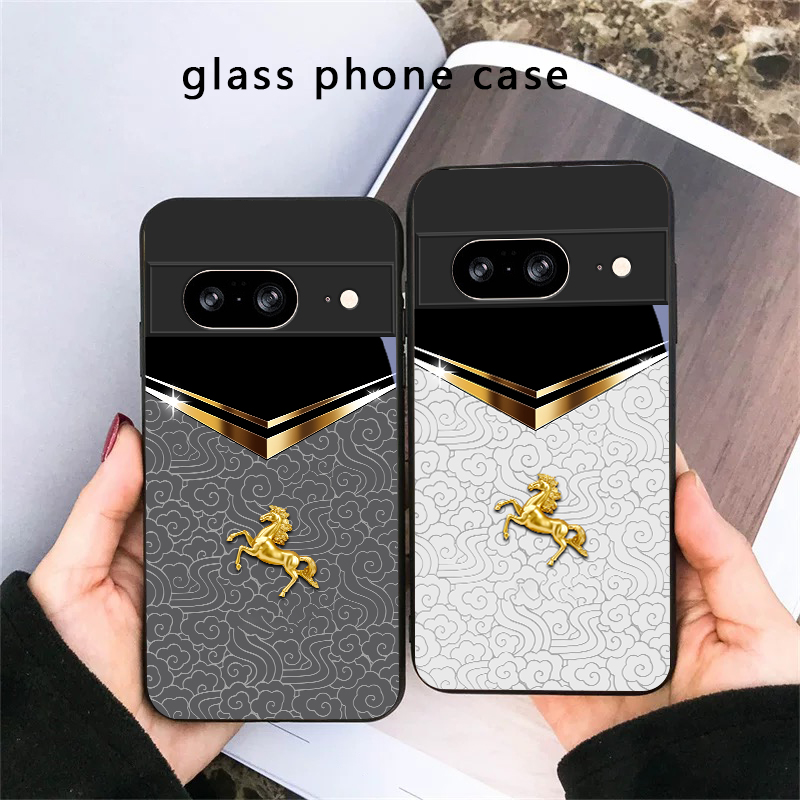 Donkere Nacht Gouden Paard Tel - Phone Cases Horse recensie en prijs