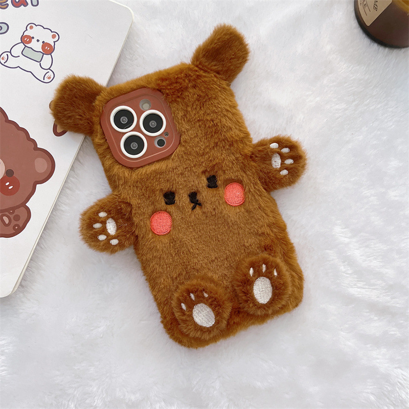 Koreaanse 3D Cartoon Beer Pluc - Phone Cases 13 recensie en prijs