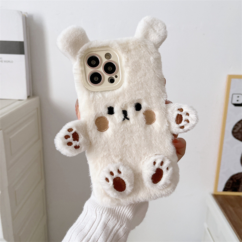 Koreaanse 3D Cartoon Beer Pluc - Phone Cases 13 recensie en prijs