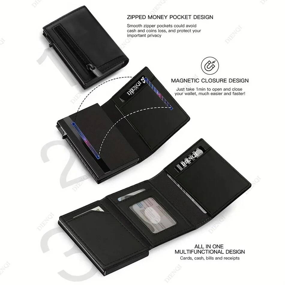OUIO Rfid Creditcardhouder Por - Card Holder Slim Case recensie en prijs