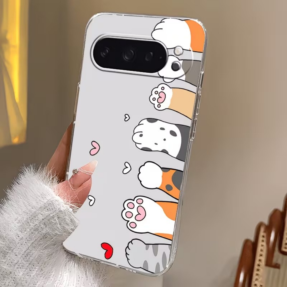Cartoon kattenpootjes print kr - Phone Cases Cat recensie en prijs