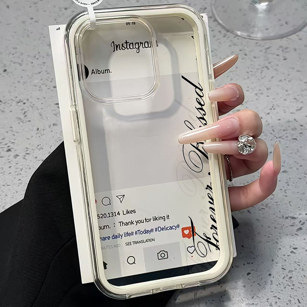 Altijd Gezegend Simpele Transp - Phone Cases Clear recensie en prijs