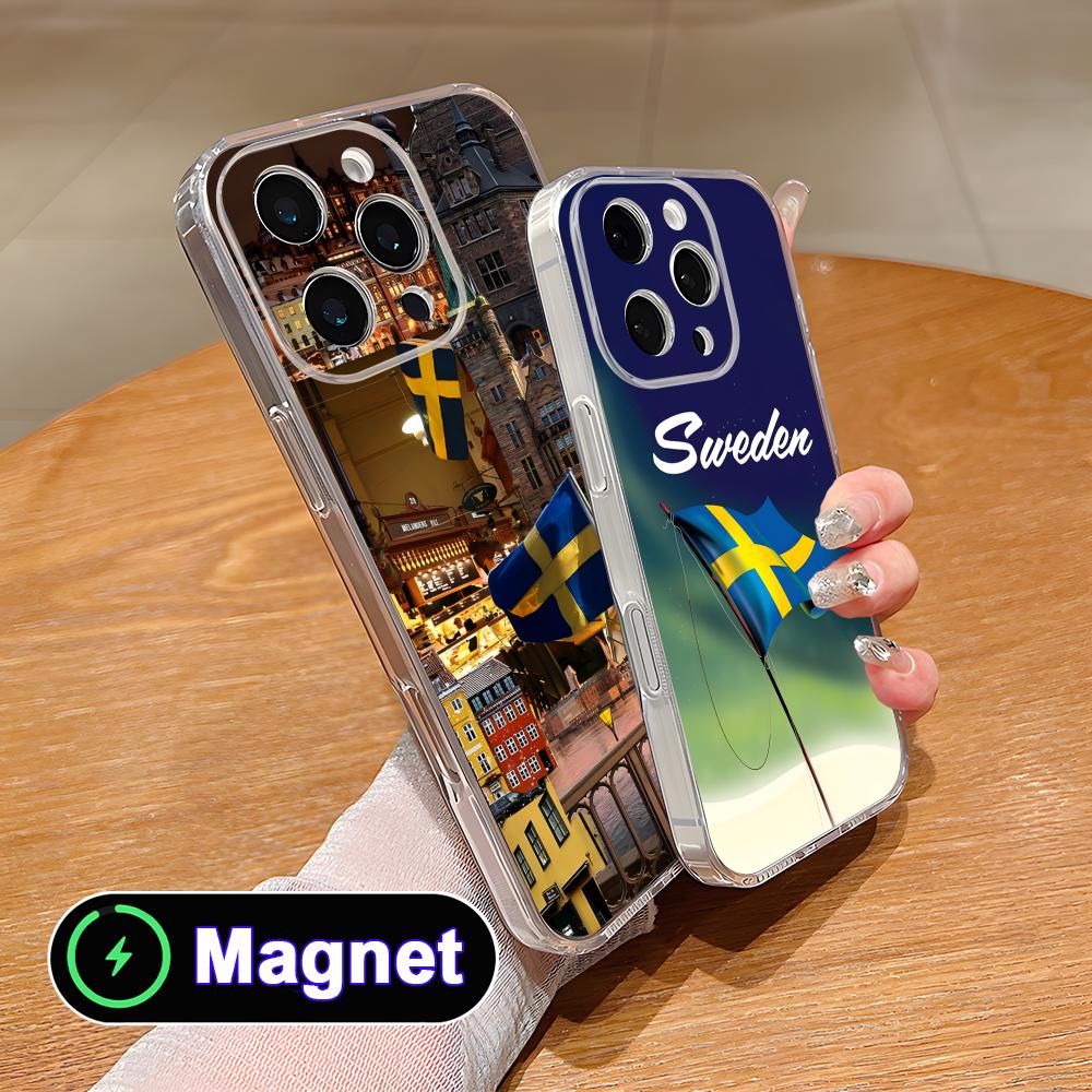 Zweden Vlag Telefoonhoesje voo - Phone Cases Sweden recensie en prijs