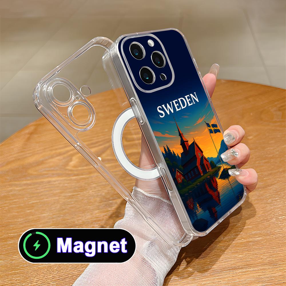 Zweden Vlag Telefoonhoesje voo - Phone Cases Sweden recensie en prijs