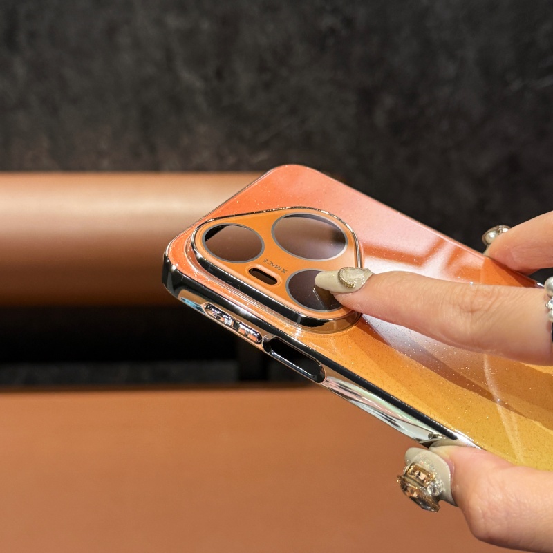 Luxe glanzende glitter gradien - Luxury Plating Case recensie en prijs