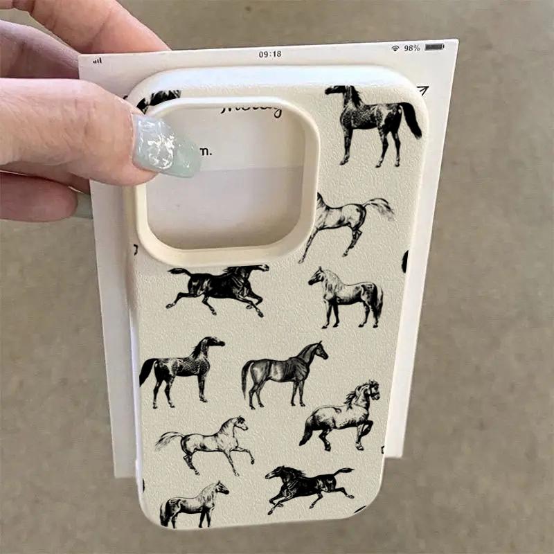 Realistische stijl paardenkop  - Phone Cases Horse recensie en prijs