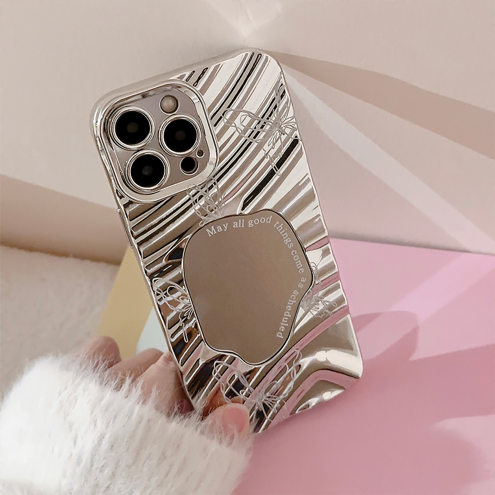 Luxe zilveren gegolfde plating - Luxury Plating Case recensie en prijs