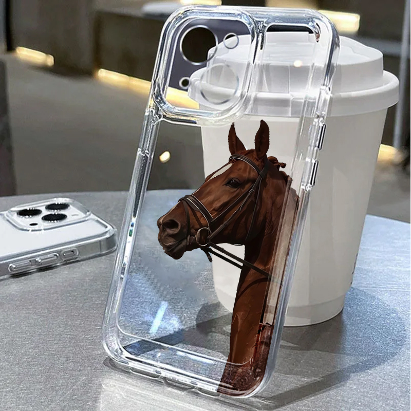 Zachte telefoonhoes met paarde - Phone Cases Horse recensie en prijs