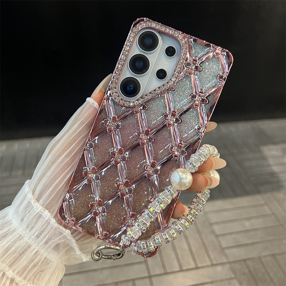 Luxe geplateerde bloem glitter - Luxury Plating Case recensie en prijs