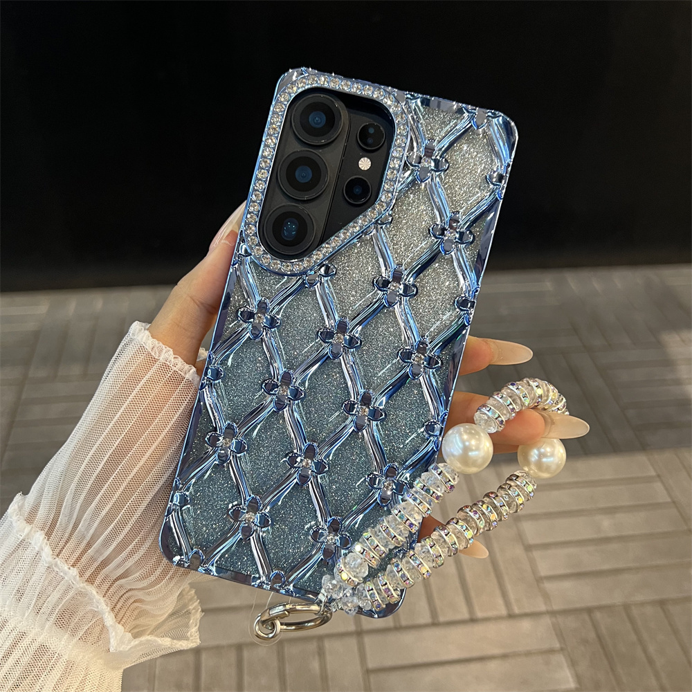 Luxe geplateerde bloem glitter - Luxury Plating Case recensie en prijs