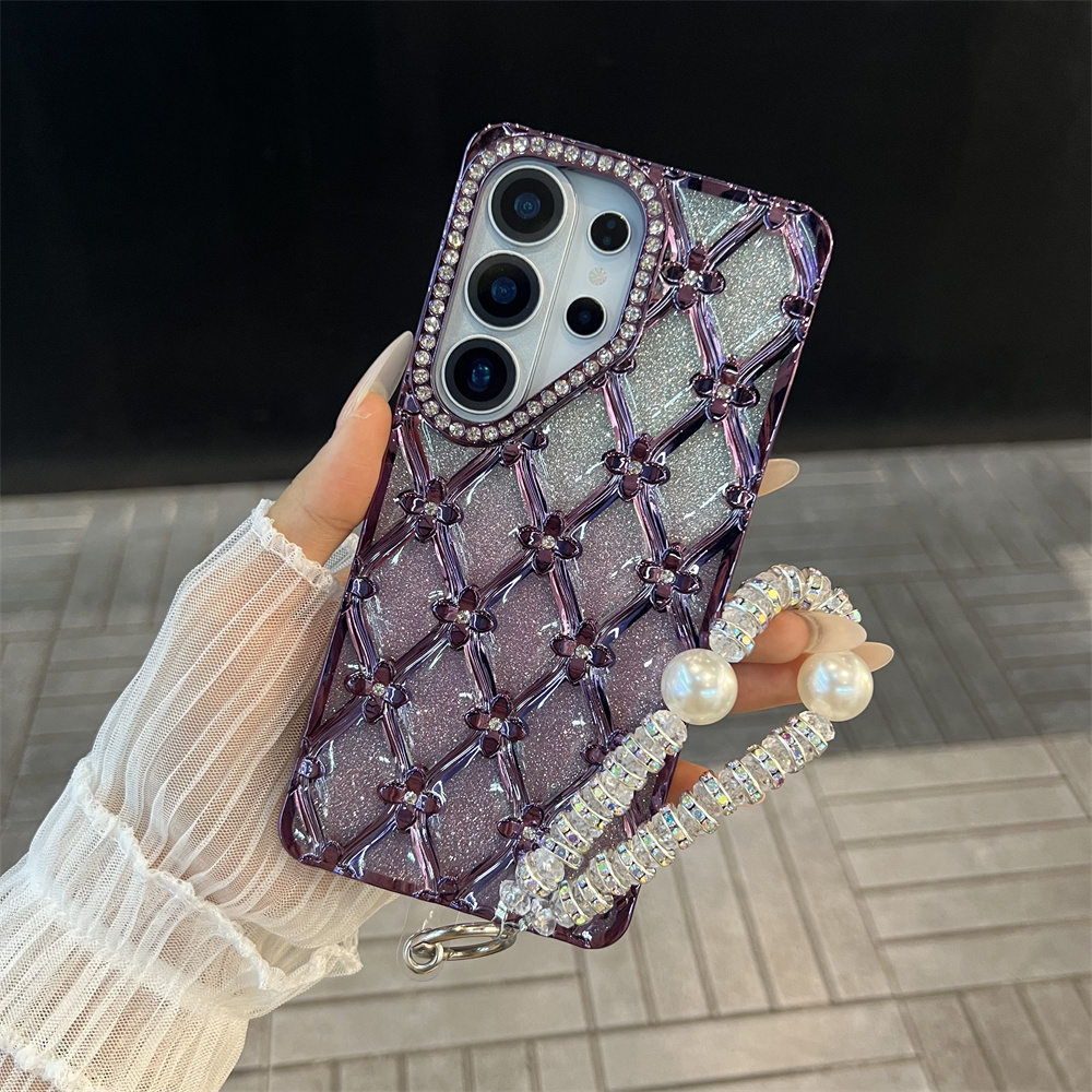 Luxe geplateerde bloem glitter - Luxury Plating Case recensie en prijs