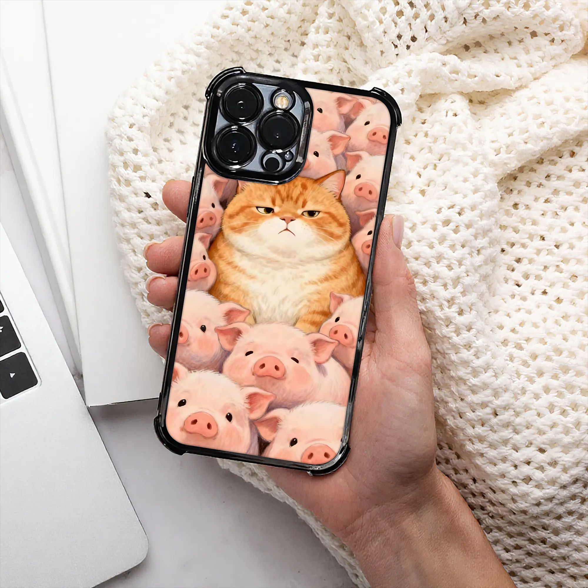 Telefoonhoesje met katten-, va - Phone Cases Cat recensie en prijs