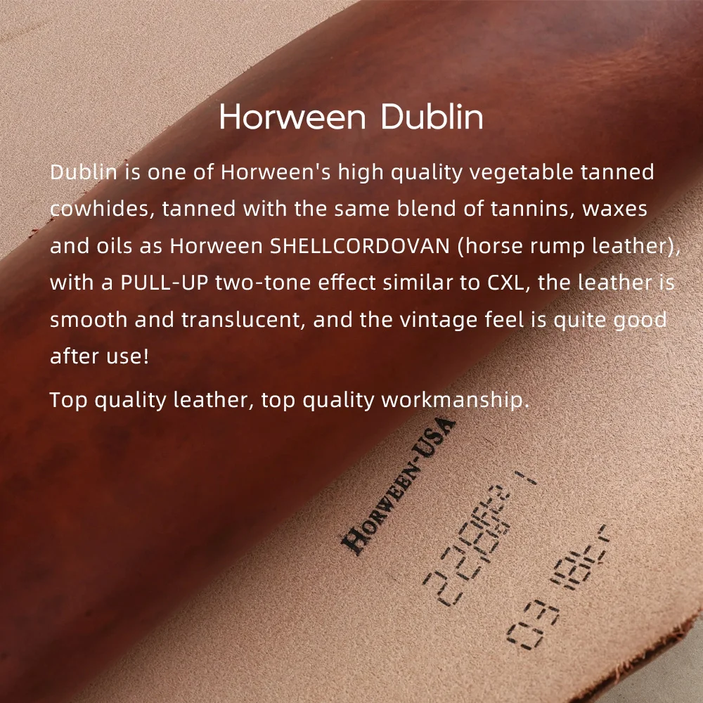 YMW Horween Dublin lederen hoe - Phone Cases Dublin recensie en prijs
