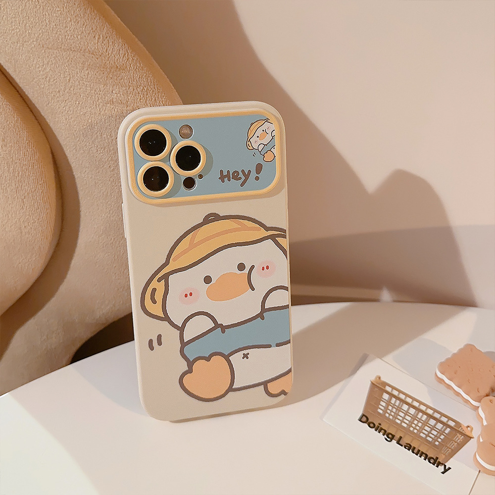 Koreaanse cartoon gele eend te - Phone Cases Korean recensie en prijs