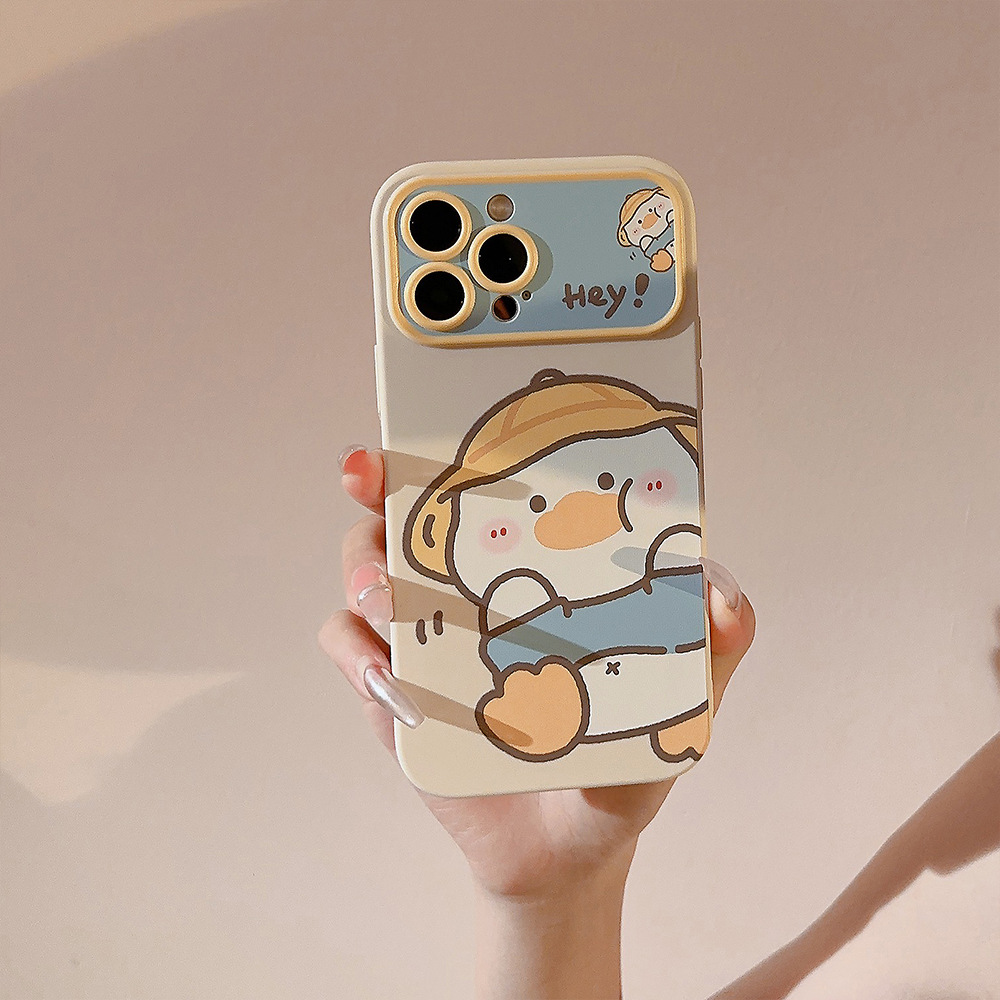 Koreaanse cartoon gele eend te - Phone Cases Korean recensie en prijs