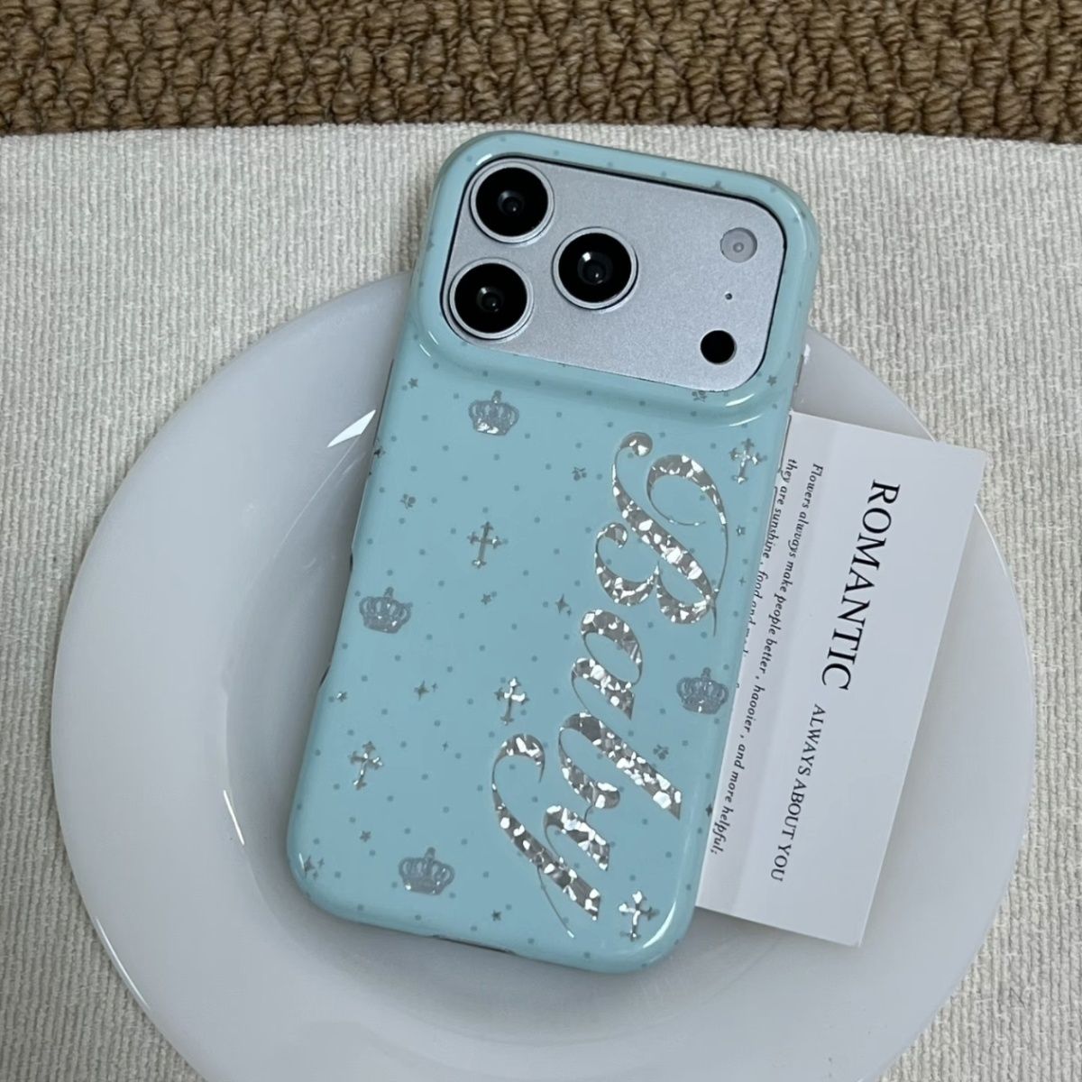Koreaanse Mintkleurige Engelse - Phone Cases Korean recensie en prijs