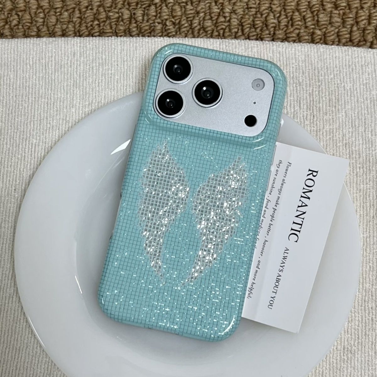 Koreaanse Mintkleurige Engelse - Phone Cases Korean recensie en prijs