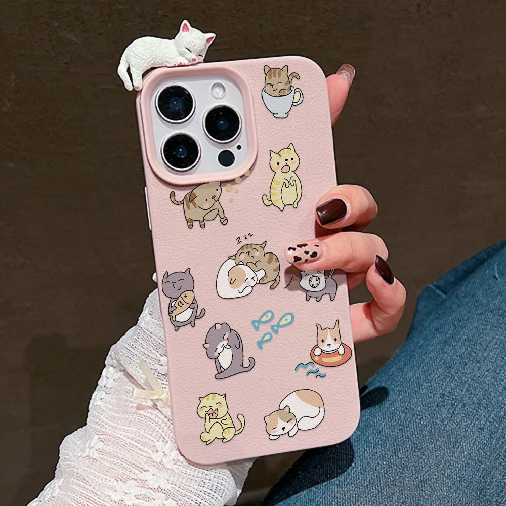 3D Leuke Kat Telefoon Case Voo - Phone Cases Cat recensie en prijs