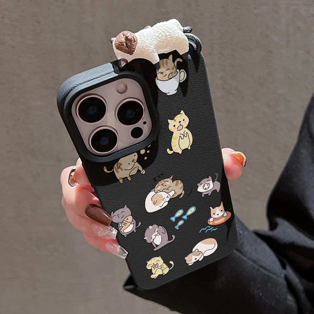 3D Leuke Kat Telefoon Case Voo - Phone Cases Cat recensie en prijs