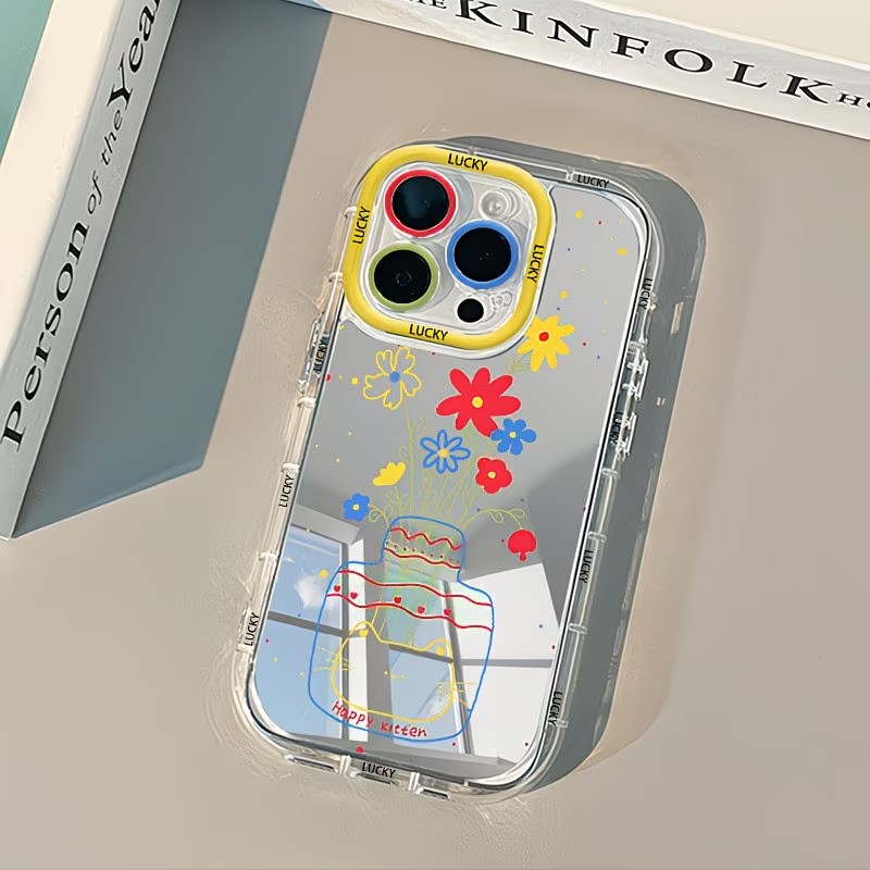 Zomerse Daisy Cat Vaas Design  - Phone Cases Cat recensie en prijs