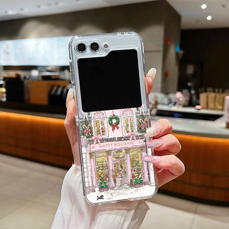 Landelijk gebouw Sneeuwlandsch - Phone Cases Clear recensie en prijs