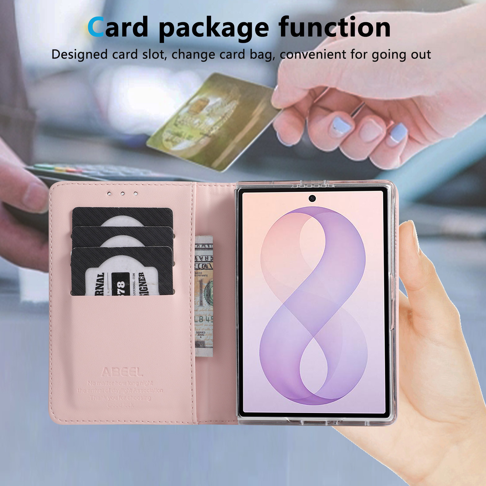 Flip Cards Solt Wallet Skin Fe - Card Holder Slim Case recensie en prijs