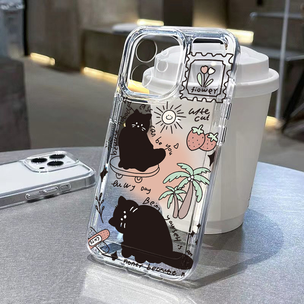 Schattig zwart katten telefoon - Phone Cases Cat recensie en prijs