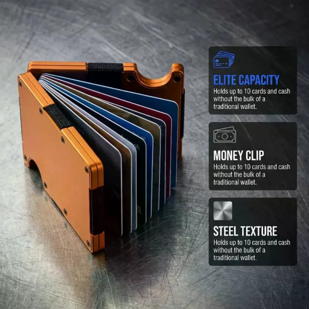 Aluminiumlegering RFID-blokker - Card Holder Slim Case recensie en prijs