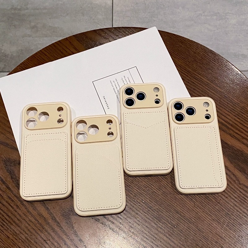 PU lederen portemonnee telefoo - Card Holder Slim Case recensie en prijs