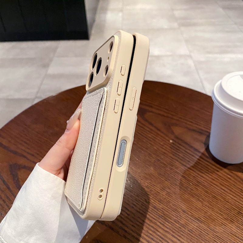 PU lederen portemonnee telefoo - Card Holder Slim Case recensie en prijs