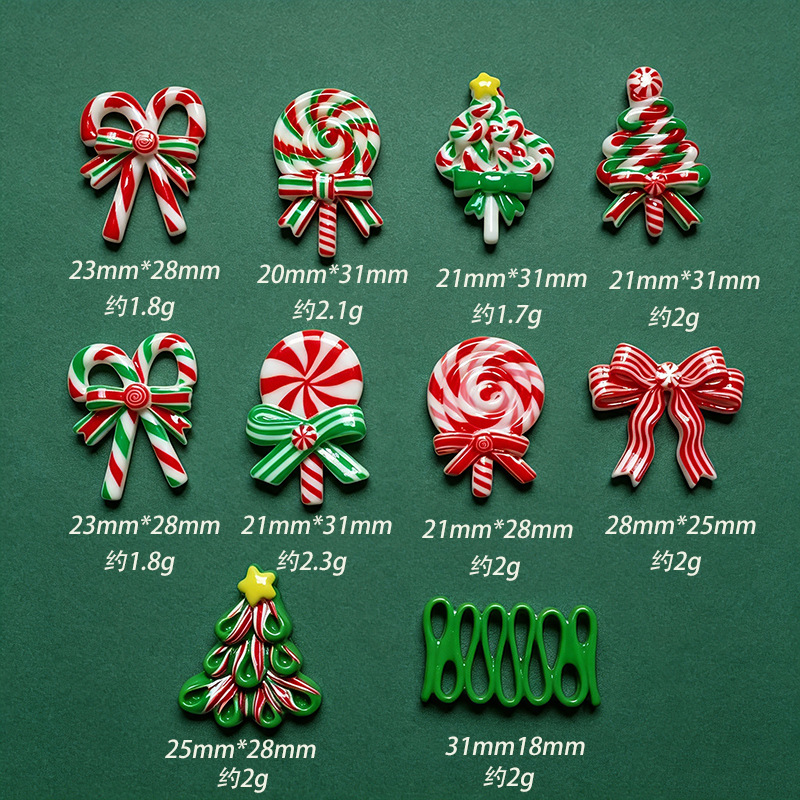 5 stuks Kerst Hars Accessoires - Phone Cases Junk recensie en prijs