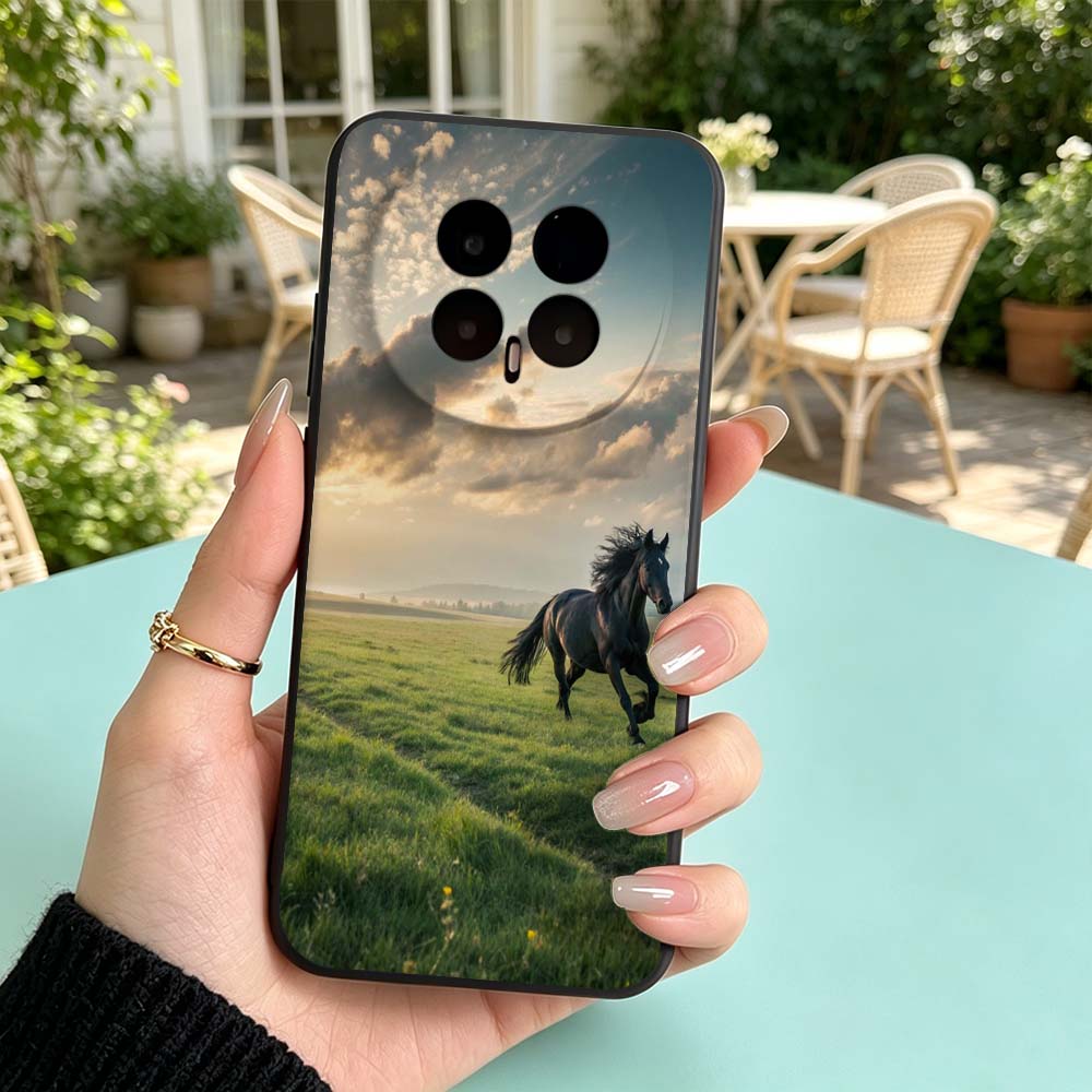 Zwart paardenpatroon voor Huaw - Phone Cases Horse recensie en prijs